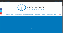 Desktop Screenshot of hospitalgalenia.com