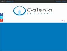 Tablet Screenshot of hospitalgalenia.com